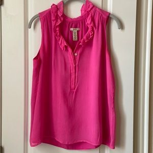 Hot pink Jcrew top